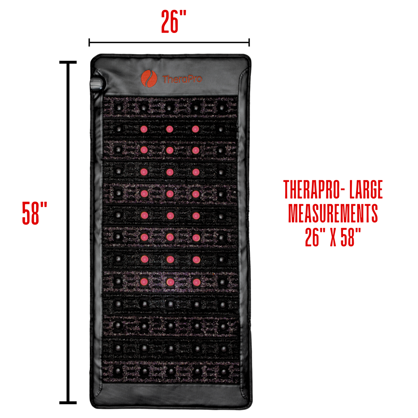 TheraPro™ PEMF, Infrared & Red Light Therapy Recovery Pad - Large