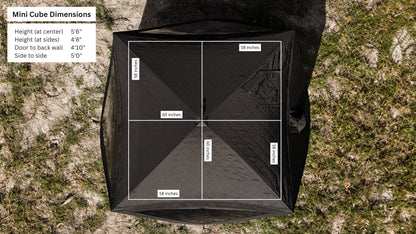 Mini Cube Sauna Tent | 2-person portable sauna