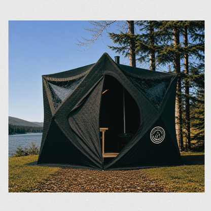 Mini Cube Sauna Tent | 2-person portable sauna
