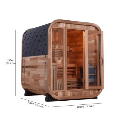 Handmade Sauna White Pine