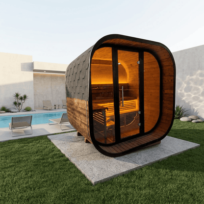 Handmade Sauna White Pine