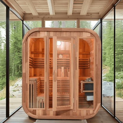 Handmade Sauna White Pine